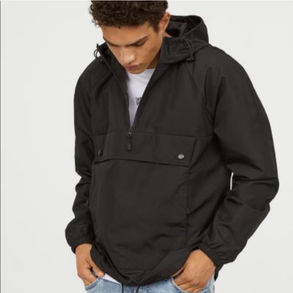 H&M Black Anorak Jacket